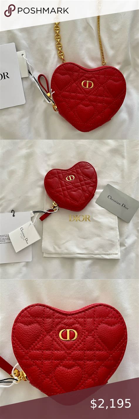 dior valentine heart bag|Dior caro heart bag review.